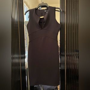 Kardashian Gold Bar Ottoman Black Cocktail Dress , Size M, very curvy 👌